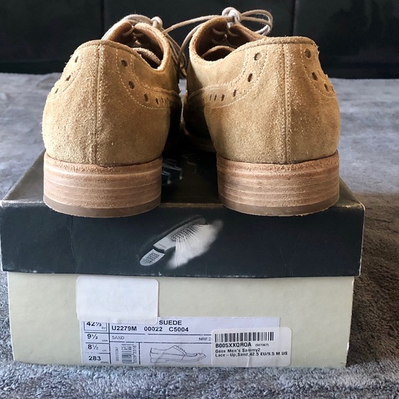 GEOX SUEDE OXFORDS main image 7